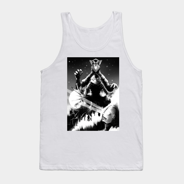 Shin Ultraman Cover- 80S MANGA AESTHETIC CONCEPT Tank Top by Hojyn